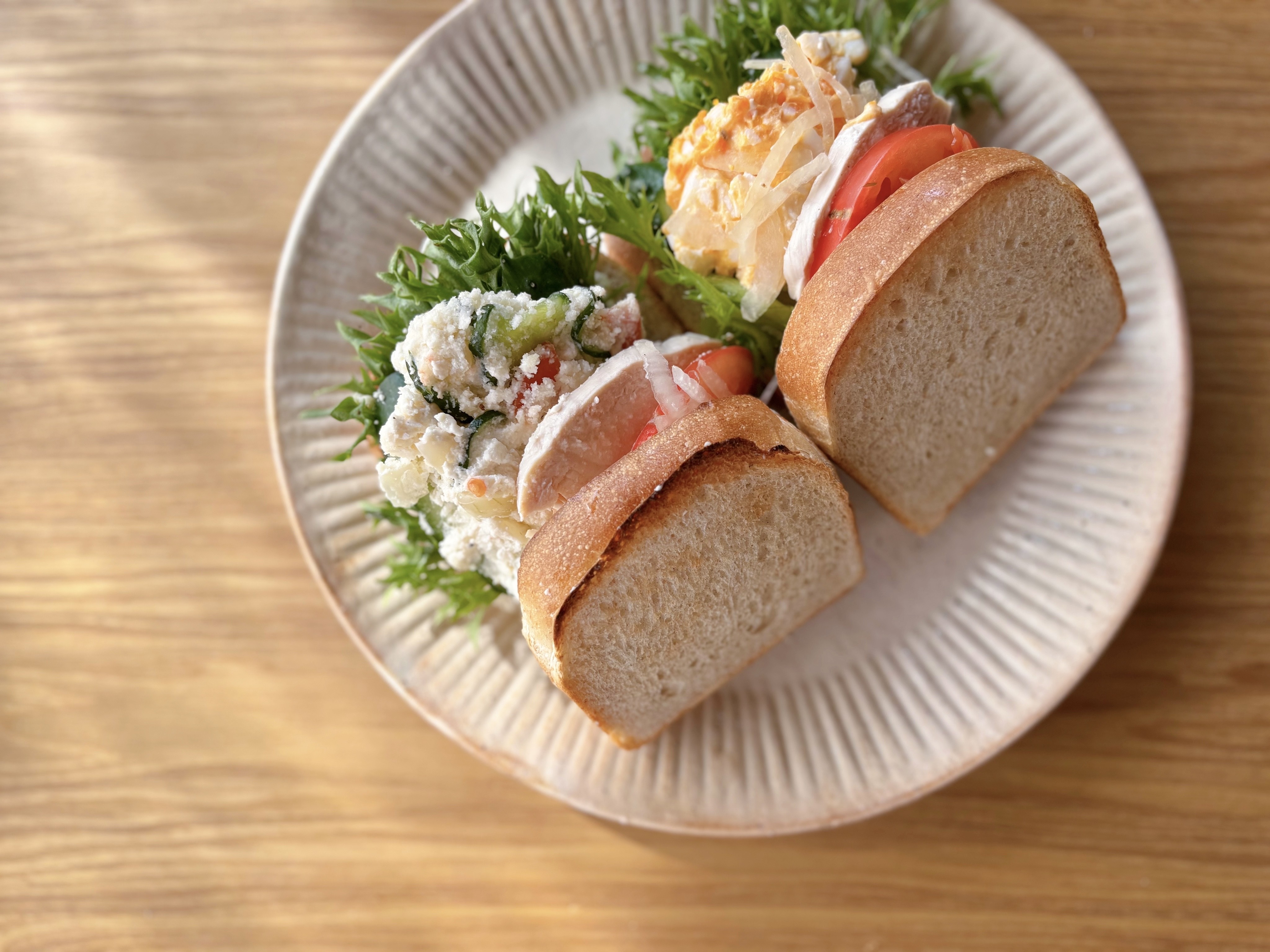 サンドウィッチ販売の画像